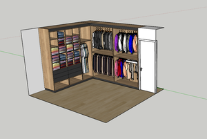 plan de fabrication d'un dressing ouvert 
